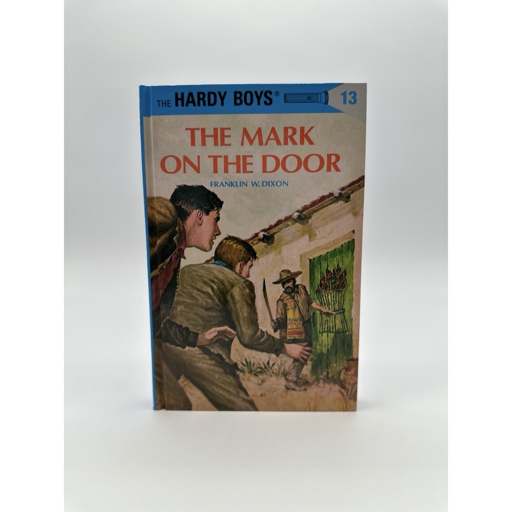 Hardy Boys Series #13: Mark on the‎ Door by Franklin Dixon 1995 Glossy Hardcover